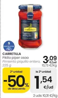 Carretilla - Pimiento Piquillo Entero