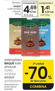 Baqué - Cafe Molido Natural