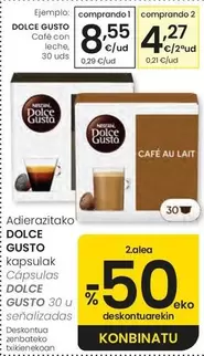 Dolce Gusto - Cafe Con Leche