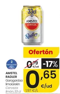Amstel - Radler Cerveza Limon
