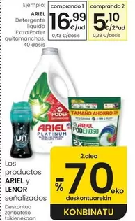 Ariel - Detergente Liquido Extra Poder Quitamanchas