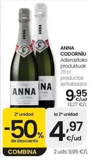 Anna Codorniu - Productos