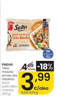 Findus - Arroz Pollo Tikka Masala