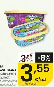 La Asturiana - Mantequillas Senalizadas