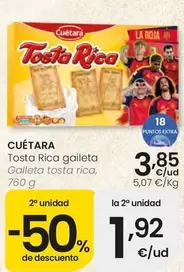 Cuétara - Galleta Tosta Rica