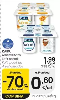 Kaiku - Kefir Pack De 4 Senalizados