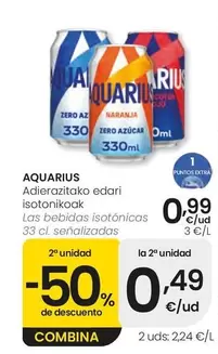 Aquarius - Las Bebidas Isotónica