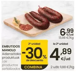 Embutidos Manolo - Los Productos Señalizados 