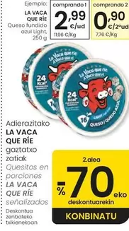 La Vaca Que Ríe - Queso Fundido Azul Light