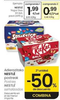 Nestlé - Yogur Duo Kit Kat