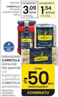 Carretilla - Pimiento Piquillo Entero