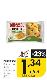 Dulcesol - Focaccia