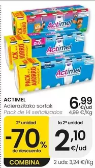 Actimel - Pack De 14 Senalizados