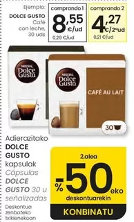 Dolce Gusto - Cafe Con Leche