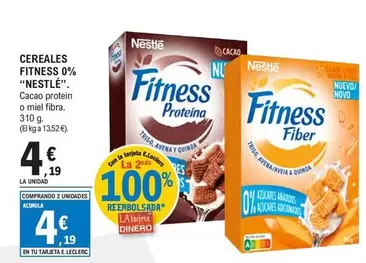 Nestlé - Cereales Fitness 0%