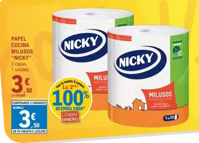 Nicky - Papel Cocina Milusos