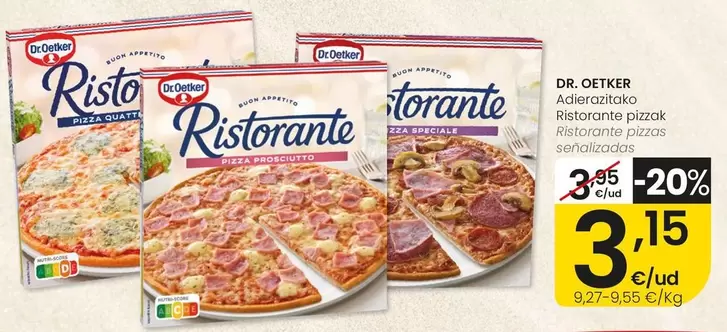Dr Oetker - Restore Pizzas Senalizadas
