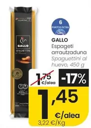 Gallo - Spaguettini Al Huevo