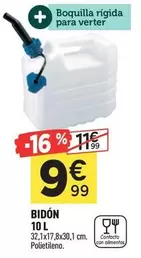 Bidón 10 L