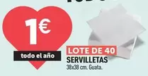 Centrakor - Lote De 4 Servilletas