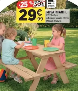 Mesa Infantil