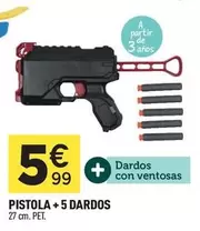 Pistola + 5 Dardos