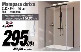 Mampara Dutxa