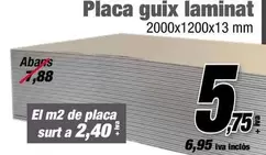 Placa Guix Laminat