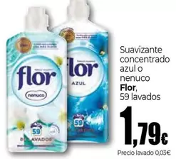 Flor - Suavizante Concentrado Azul O Nenuco