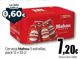 Mahou - Cerveza 5 Estrellas