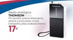 Thomson - Radio Analógica RT205
