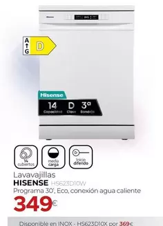 Hisense - Lavavajillas