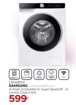 Samsung - Lavadora Wwt106b85lku3