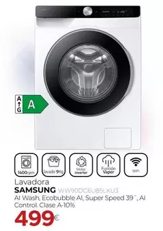 Samsung - Lavadora 