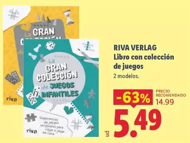 Riva Verlag - Libro Con Coleccion De Juegos
