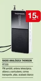 Thomson -  Radio Analógica RT205