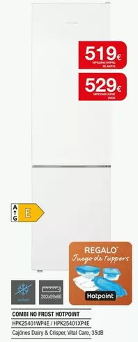 Hotpoint - Combi No Frost HPK25401WP4E/HPK25401XP4E