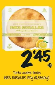 Inés Rosales - Torta Aceite Limón