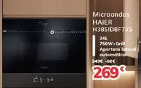 Haier - Microondas H38SIDBF7XS