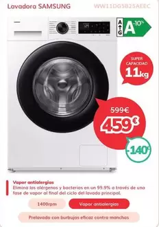 Samsung - Lavadora 