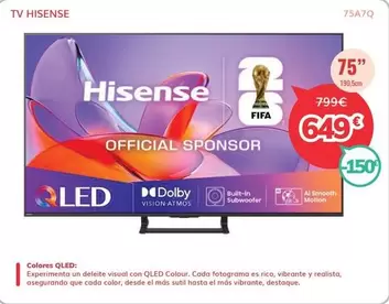 Hisense - Tv 75a7q