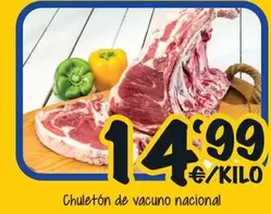 Chuletón De Vacuno Nacional