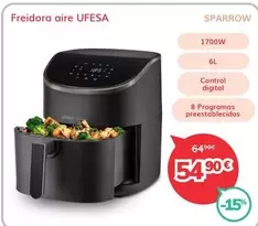 Ufesa - Freidora Aire SPARROW