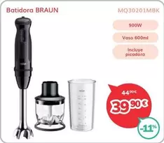 Braun - Batidora MQ30201MBK