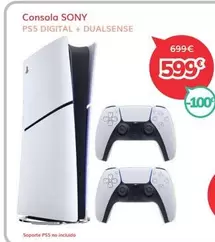 Sony - Consola PS5 Digital + Dualsense