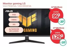 Asus - Monitor Gaming VG279QE5A/VG249WE5A