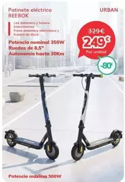 Reebok - Patinete Eléctrico Urban