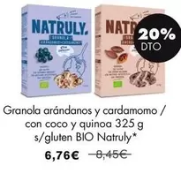 Natruly - Granola Arandanos Y Cardamomo