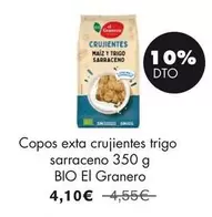 El Granero - Copos Exta Crujientes Trigo Sarraceno Bio