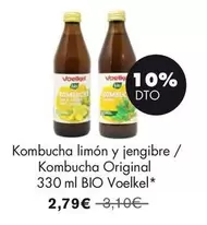 Kombucha - Limon Y Jengibre / Original 330 Ml